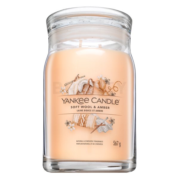 Yankee Candle Soft Wool & Amber 567 g