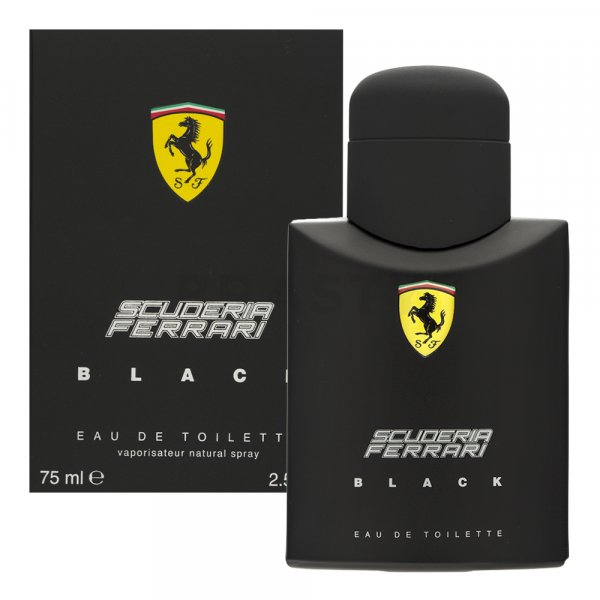 Ferrari Scuderia Black Eau de Toilette voor mannen 75 ml