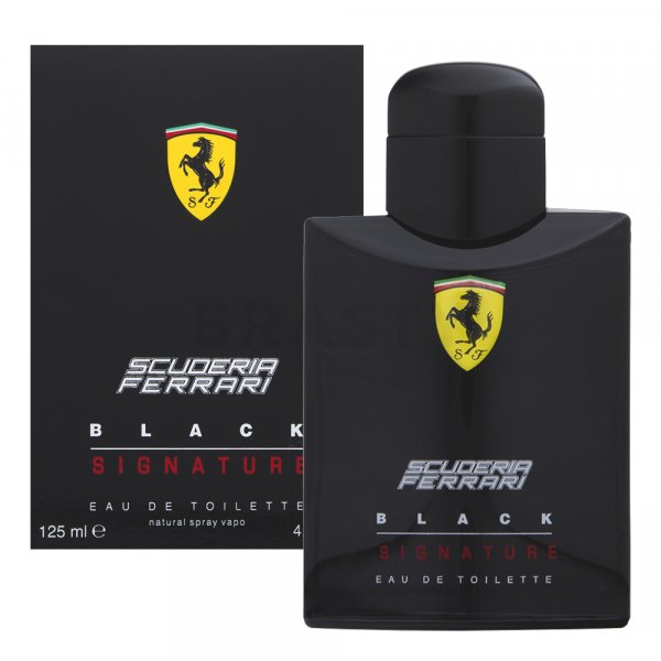 Ferrari Scuderia Black Signature toaletní voda pro muže 125 ml