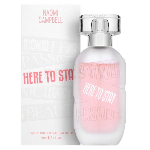 Naomi Campbell Here To Stay Eau de Toilette voor vrouwen 30 ml