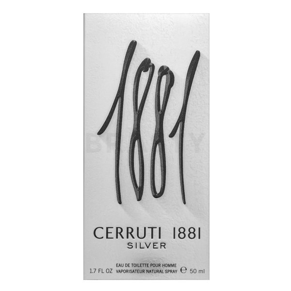 Cerruti 1881 Silver Eau de Toilette férfiaknak 50 ml