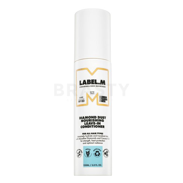 Label.M Diamond Dust Nourishing Leave-in Conditioner balsamo senza risciacquo per capelli secchi 150 ml