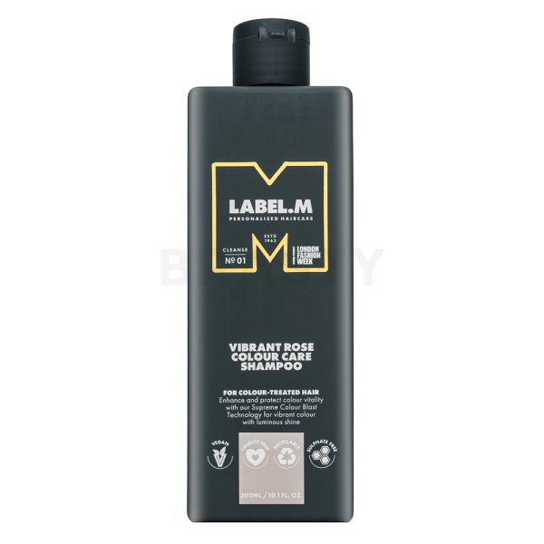 Label.M Vibrant Rose Colour Care Shampoo Защитен шампоан за боядисана коса 300 ml