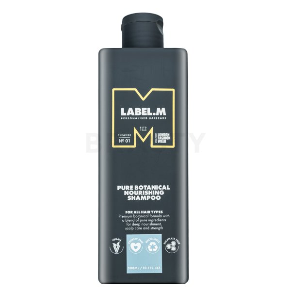 Label.M Pure Botanical Nourishing Shampoo tápláló sampon minden hajtípusra 300 ml