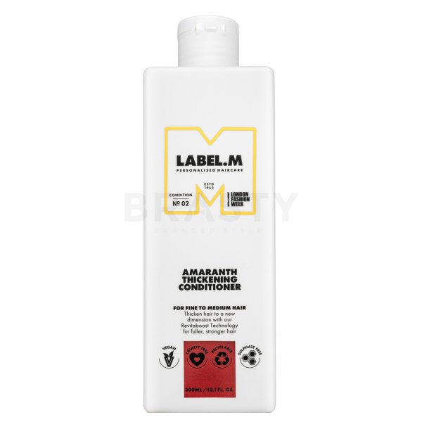 Label.M Amaranth Thickening Conditioner erősítő kondicionáló volumenért és a haj megerősítéséért 300 ml