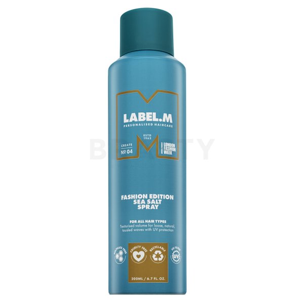 Label.M Fashion Edition Sea Salt Spray Spray salado Efecto playa 200 ml