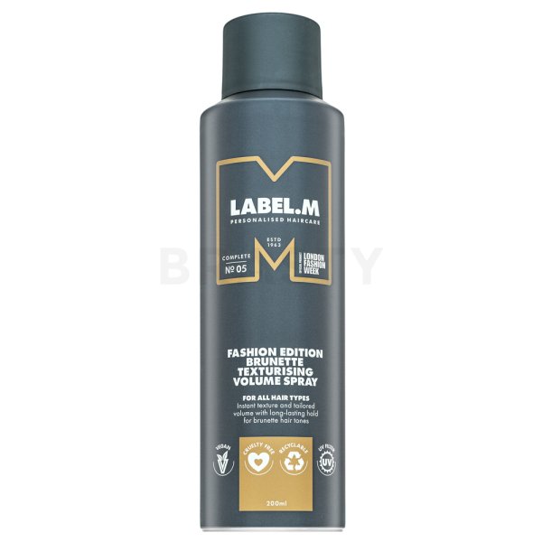 Label.M Fashion Edition Brunette Texturising Volume Spray Volumenspray für braunes Haar 200 ml
