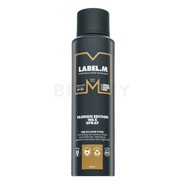 Label.M Fashion Edition Wax Spray vosk na vlasy ve spreji 150 ml