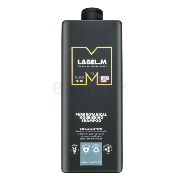 Label.M Pure Botanical Nourishing Shampoo vyživující šampon pro všechny typy vlasů 1000 ml