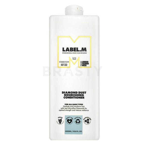 Label.M Diamond Dust Nourishing Conditioner pflegender Conditioner mit regenerierender Wirkung 1000 ml