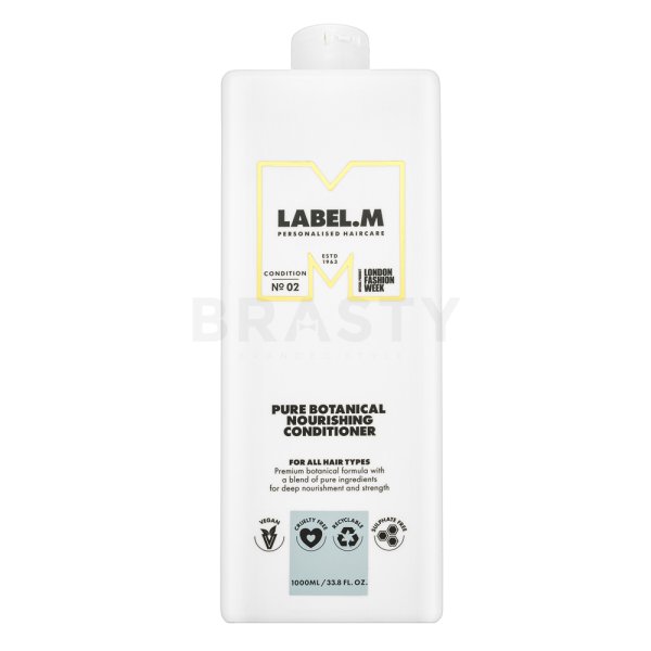 Label.M Pure Botanical Nourishing Conditioner Conditioner für trockenes Haar 1000 ml