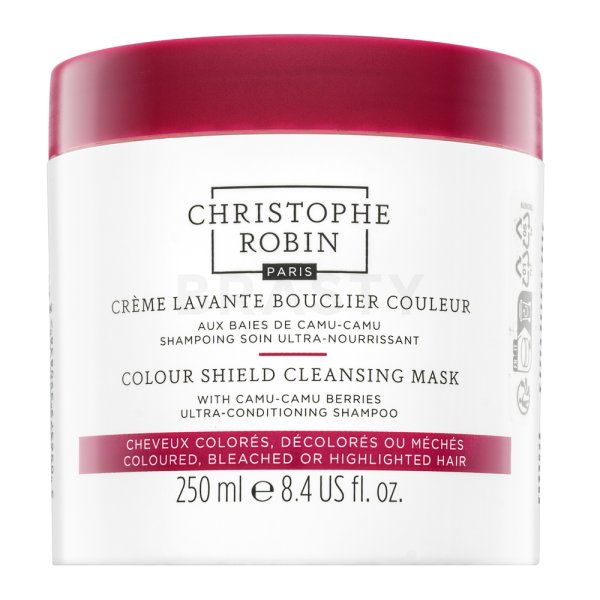 Christophe Robin Colour Shield Cleansing Mask почистваща маска За боядисана коса и на кичури 250 ml