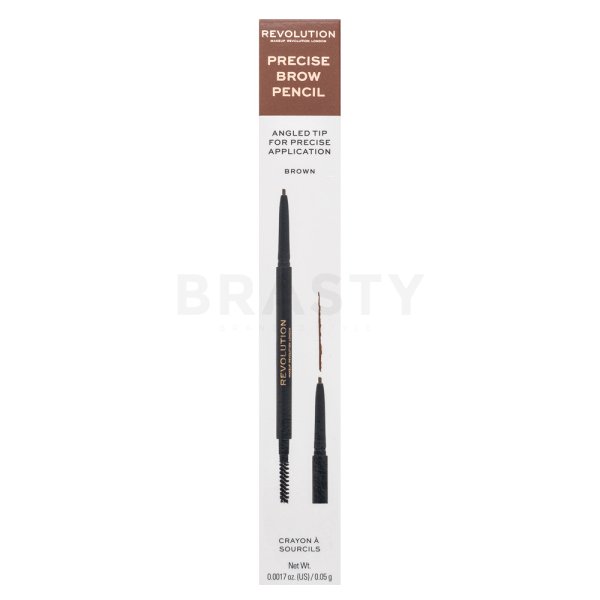 Makeup Revolution Brow Precise Light Brown tužka na obočí 0,05 g