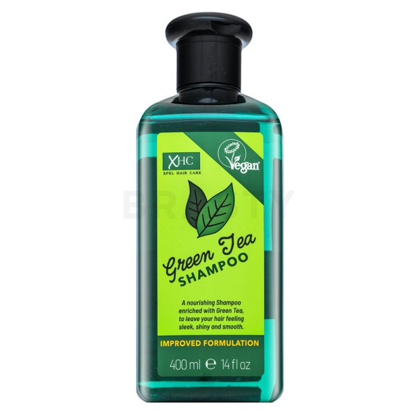 Xpel Hair Care Green Tea Shampoo Champú nutritivo Para la suavidad y brillo del cabello 400 ml