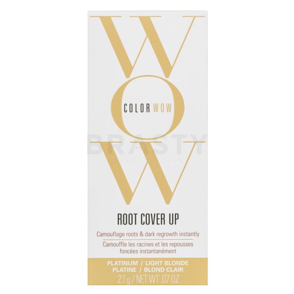 Color Wow Root Cover Up korektor za lase za sive lase in sive lase Platinum/Light Blonde 2,1 g