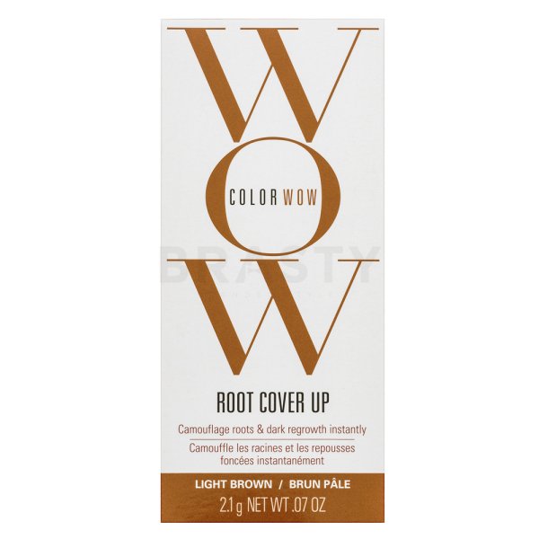 Color Wow Root Cover Up korektor za lase za sive lase in sive lase Light Brown 2,1 g