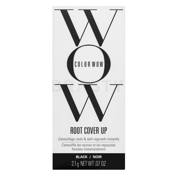 Color Wow Root Cover Up korektor za lase za sive lase in sive lase Black 2,1 g