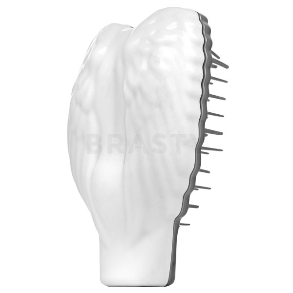 Tangle Angel Re:Born Compact Antibacterial Hairbrush White perie de păr pentru o pieptanare mai usoara