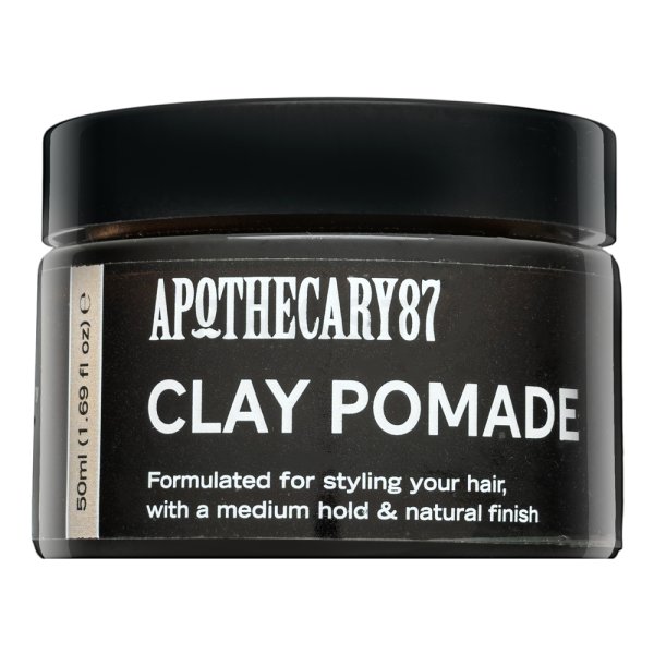 Apothecary87 Clay Pomade Plastilina Para la fijación media 50 ml