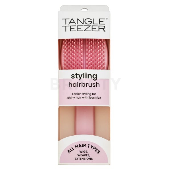 Tangle Teezer The Ultimate Styler Smooth & Shine Hairbrush Millennial Pink kefa na vlasy pre hebkosť a lesk vlasov