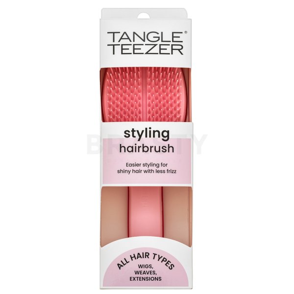 Tangle Teezer The Ultimate Styler Smooth & Shine Hairbrush Sweet Pink hajkefe puha és fényes hajért
