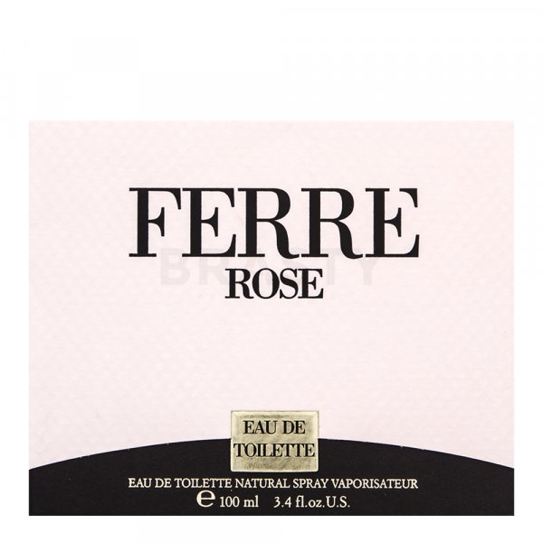 Gianfranco Ferré Ferré Rose Eau de Toilette for women 100 ml