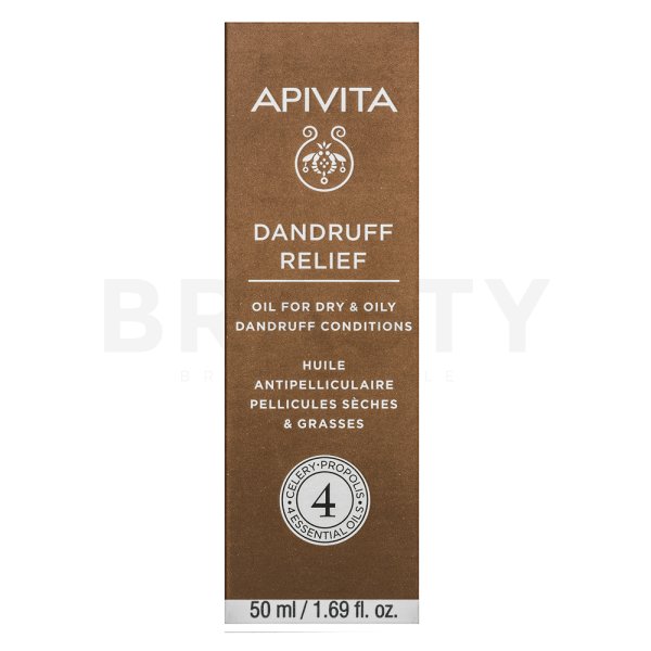 Apivita Dandruff Relief Oil олио - серум против пърхот 50 ml