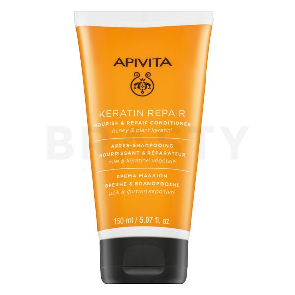 Apivita Keratin Repair Nourish & Repair Conditioner Voedende conditioner voor zeer droog en beschadigd haar 150 ml