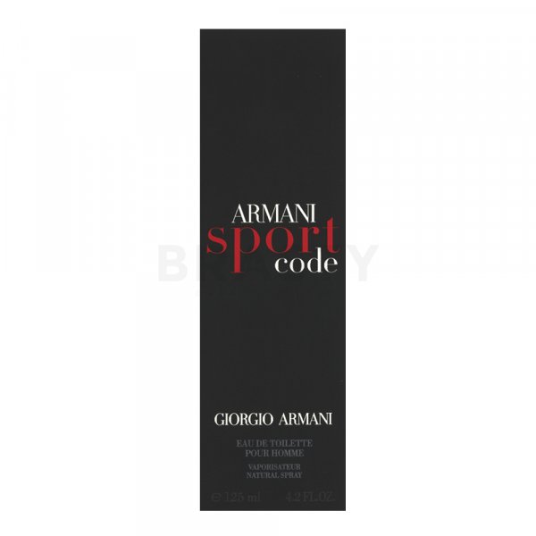 Armani (Giorgio Armani) Code Sport Eau de Toilette da uomo 125 ml