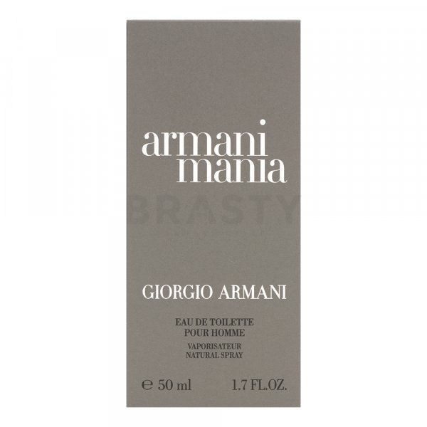 Armani (Giorgio Armani) Mania for Men Eau de Toilette da uomo 50 ml