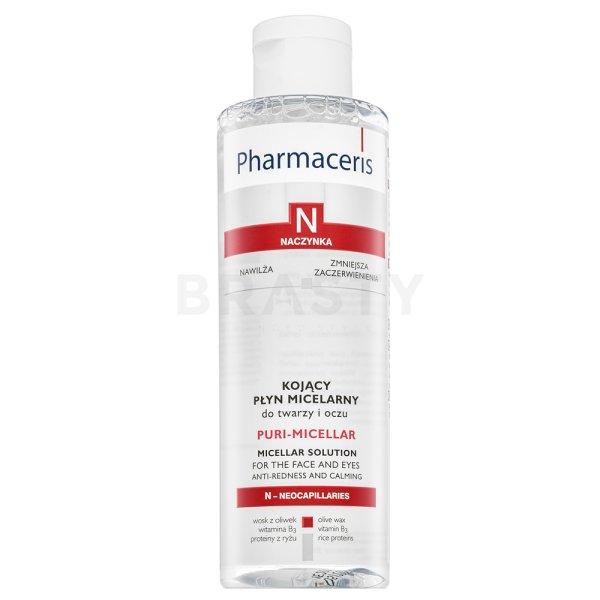 Pharmaceris N Puri-Micellar Water agua micelar desmaquillante para calmar la piel 200 ml