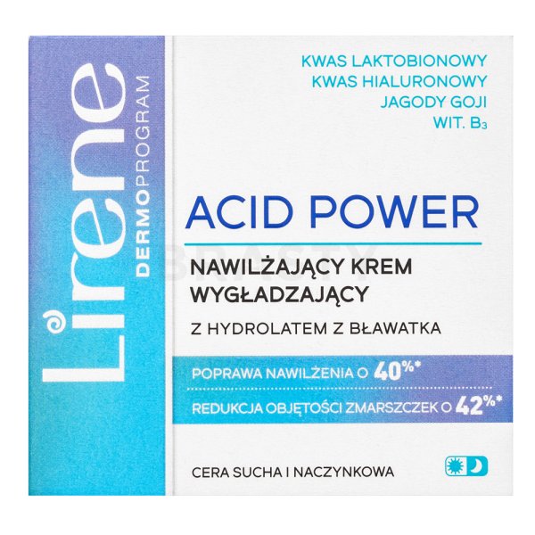 Lirene Acid Power Smoothing & Moisturizing Cream hidratáló krém 50 ml