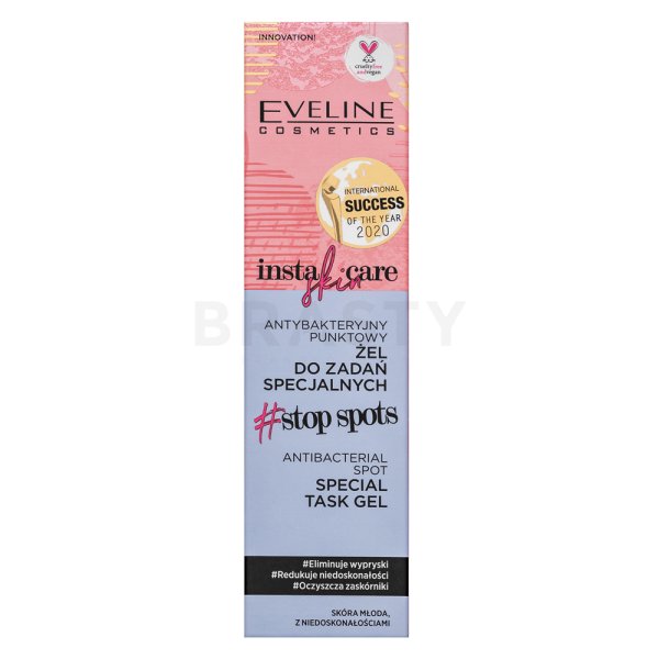Eveline Insta Skin Care Stop Spots Antibacterial Point Gel gel de piele pentru piele cu acnee 20 ml
