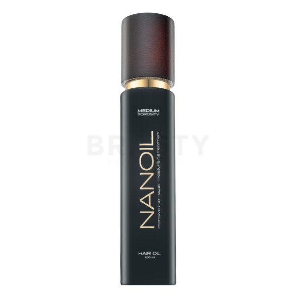 Nanoil Medium Porosity Hair Oil protective oil for all hair types 100 ml