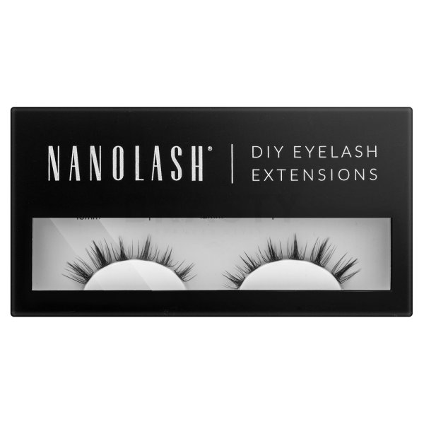 Nanolash DIY Eyelash Extensions gene false pentru extensia genelor acasă Flirty