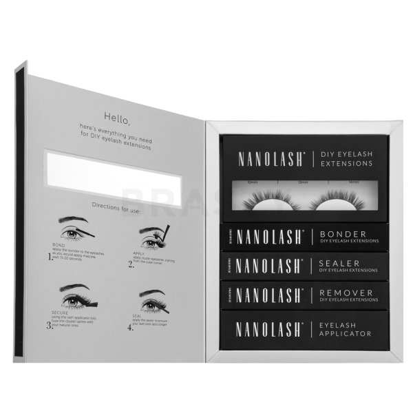 Nanolash DIY Eyelash Extensions Starter Kit set pentru extensia genelor acasă Harmony