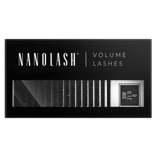 Nanolash Volume Lashes 0.12 D umelé mihalnice 6-13 mm