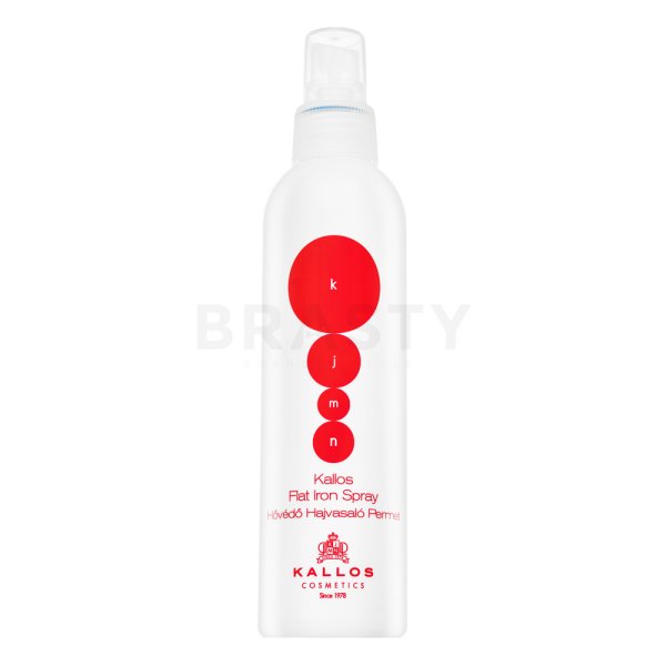 Kallos Flat Iron Spray stylingový sprej pro tepelnou úpravu vlasů 200 ml