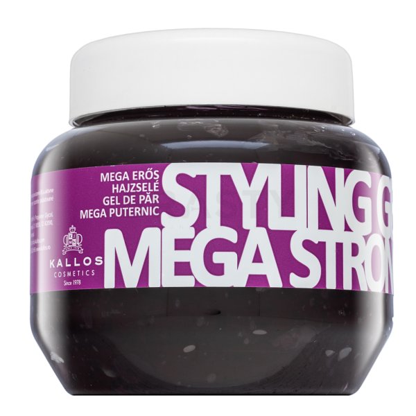 Kallos Styling Gel Mega Strong Gel para el cabello Para una fijación extra fuerte 275 ml
