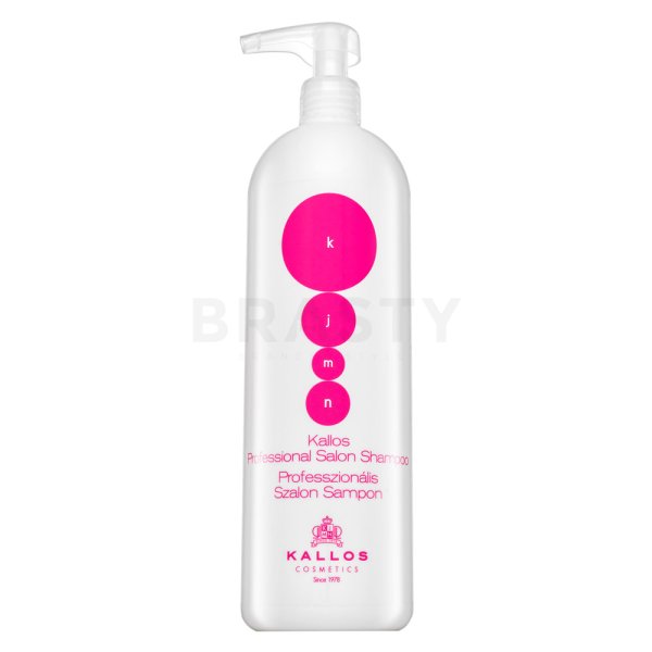 Kallos Professional Salon Shampoo odżywczy szampon z keratyną 1000 ml