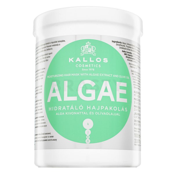 Kallos Algae Moisturizing Hair Mask mască hrănitoare cu efect de hidratare 1000 ml
