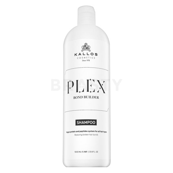 Kallos Plex Bond Builder Shampoo posilující šampon pro suché a poškozené vlasy 1000 ml