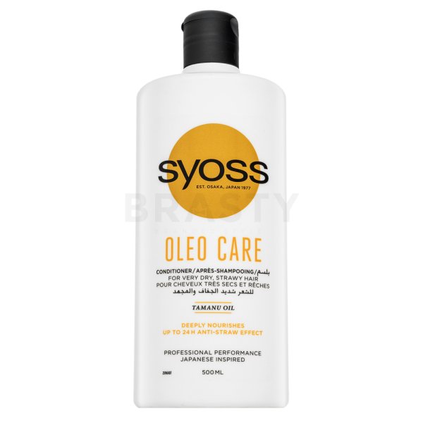 Syoss Oleo Care Conditioner vyživující kondicionér pro všechny typy vlasů 500 ml