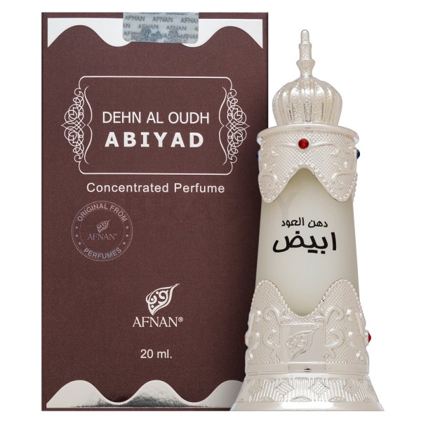 Afnan Dehn Al Oudh Abiyad Ulei parfumat unisex 20 ml