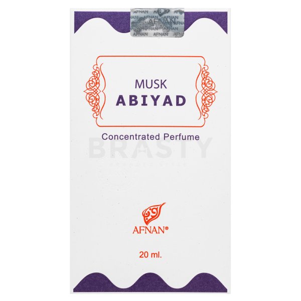 Afnan Musk Abiyad Parfémovaný olej unisex 20 ml