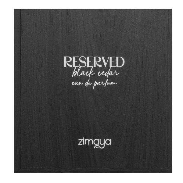 Zimaya Reserved Black Cedar Eau de Parfum unisex 100 ml