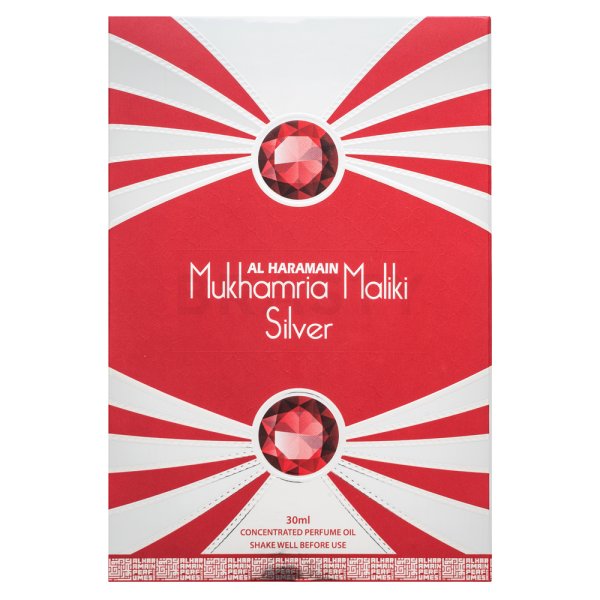 Al Haramain Mukhamria Maliki Silver Olio profumato da donna 30 ml