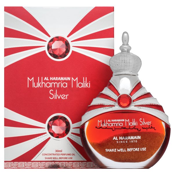 Al Haramain Mukhamria Maliki Silver Olio profumato da donna 30 ml
