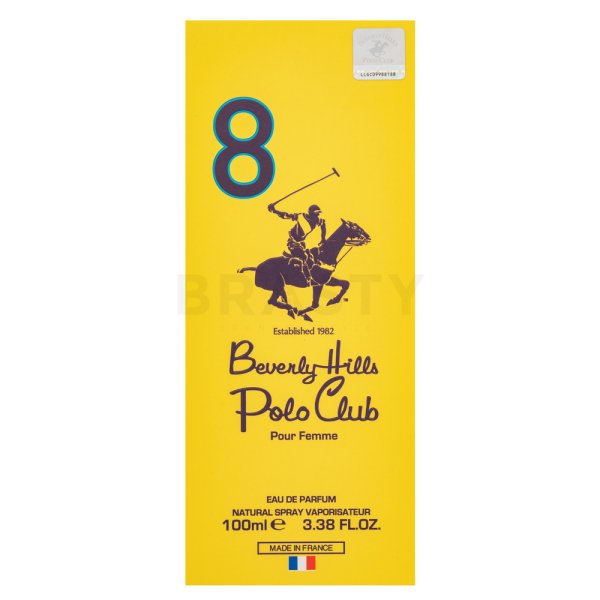 Beverly Hills Polo Club 8 Sport Eau de Parfum da donna 100 ml