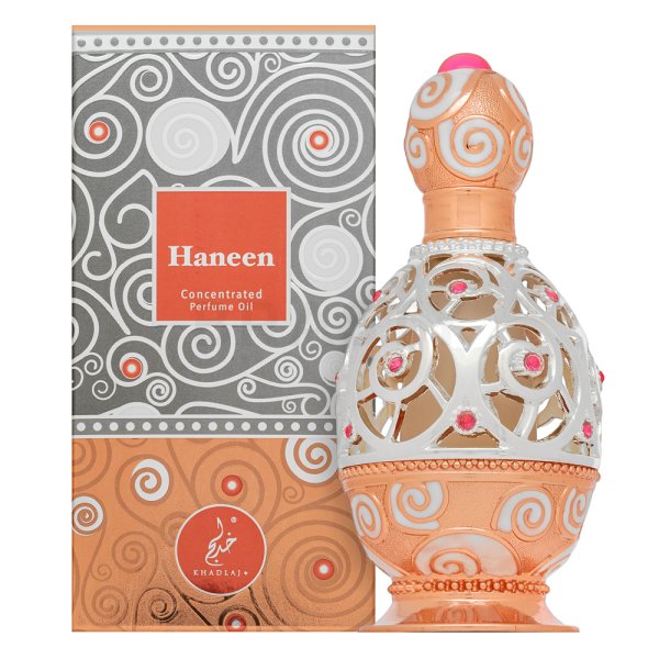 Khadlaj Haneen Rosegold Geparfumeerde olie voor vrouwen 20 ml